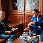 Aldabaiba discusses renewables, environment and corporate social responsibility with ENI CEO Descalzi