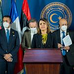 Foreign Ministers of France, Germany and Italy visit Tripoli