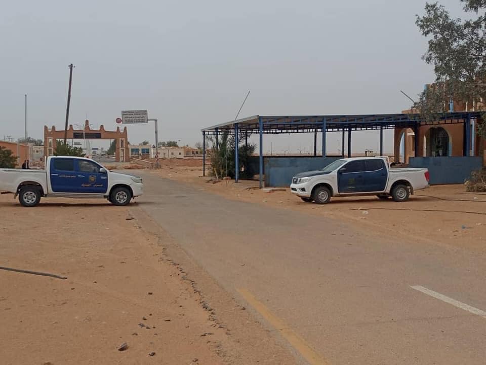 The reopening of the Libyan Algerian Ghadames-Debdeb border crossing could increase Algerian exports by US$ 20 bn (Photo: Customs Authority).