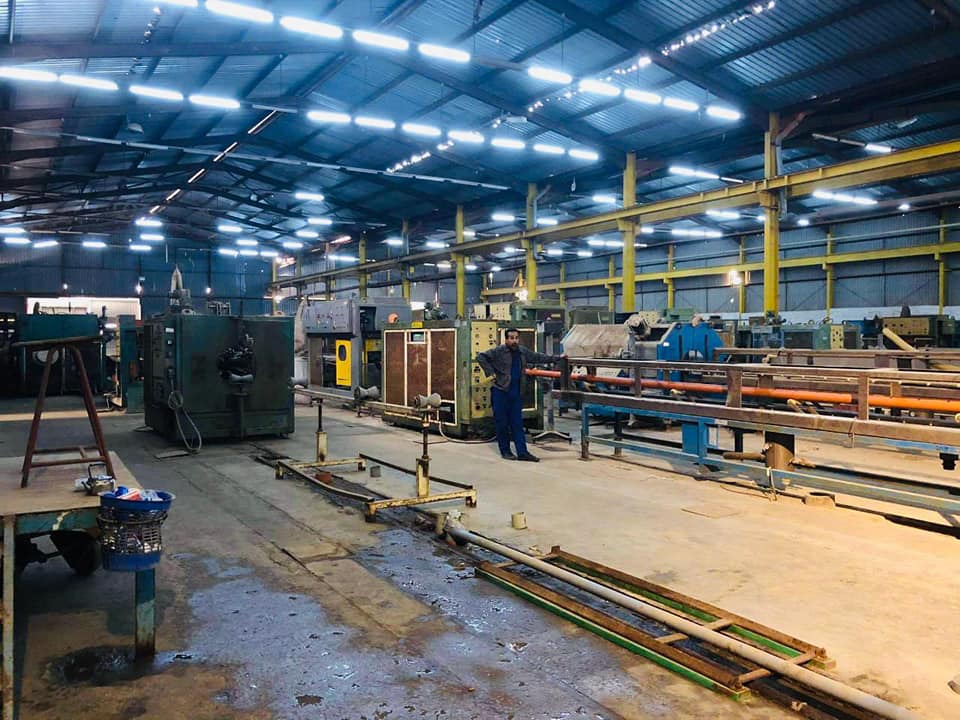 ESDF reopens another pipe manufacturing line