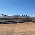 Aldabaiba visits model solar panel car park project
