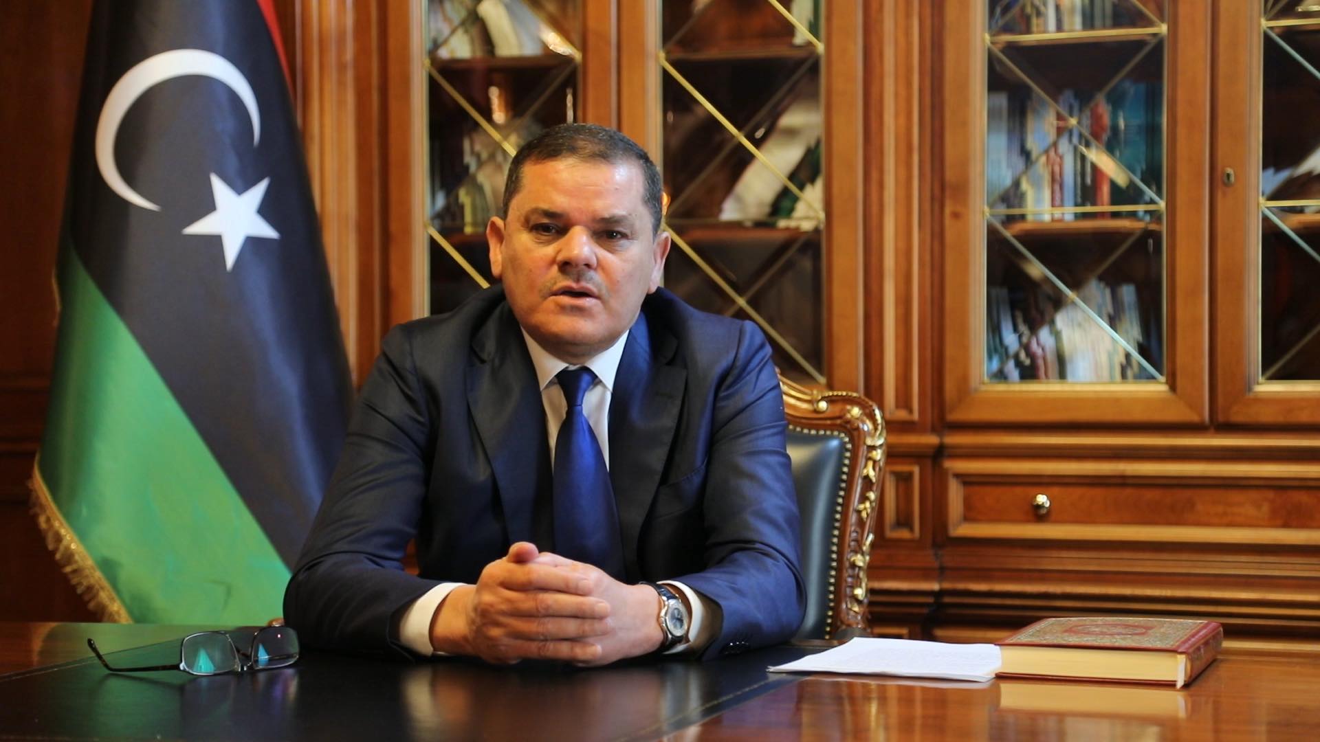 Prime minister Abd Alhamid Aldabaiba (Photo: GNU).