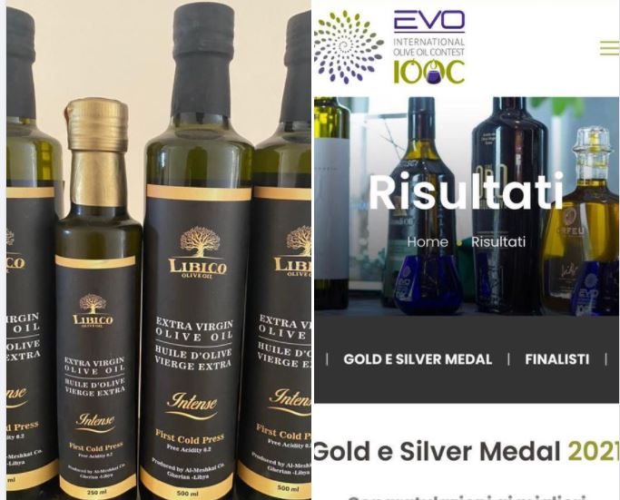 Libya’s Libico olive oil from Gharian wins another international prize