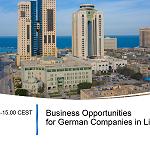 Webinar held involving over 80 German companies interested in Libyan market – energy, health and education dominated discussion