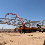 Tobruk airport passenger terminal construction project progressing
