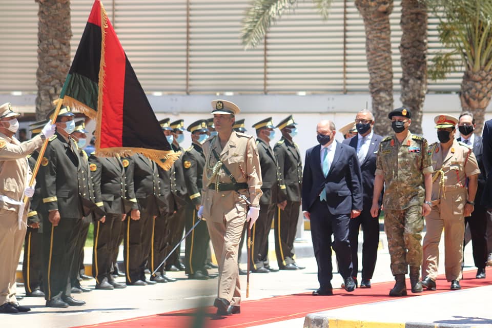 Libyan Chief of Staff Al-Haddad meets British Defence Minister Wallace