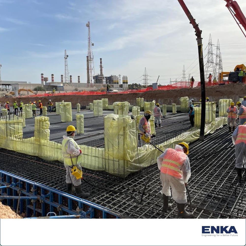Turkey’s Enka starts pouring structural concrete at Tripoli West electricity project
