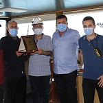 Maiden voyage of first Libyan-owned shipping line arrives at Misrata Free Zone