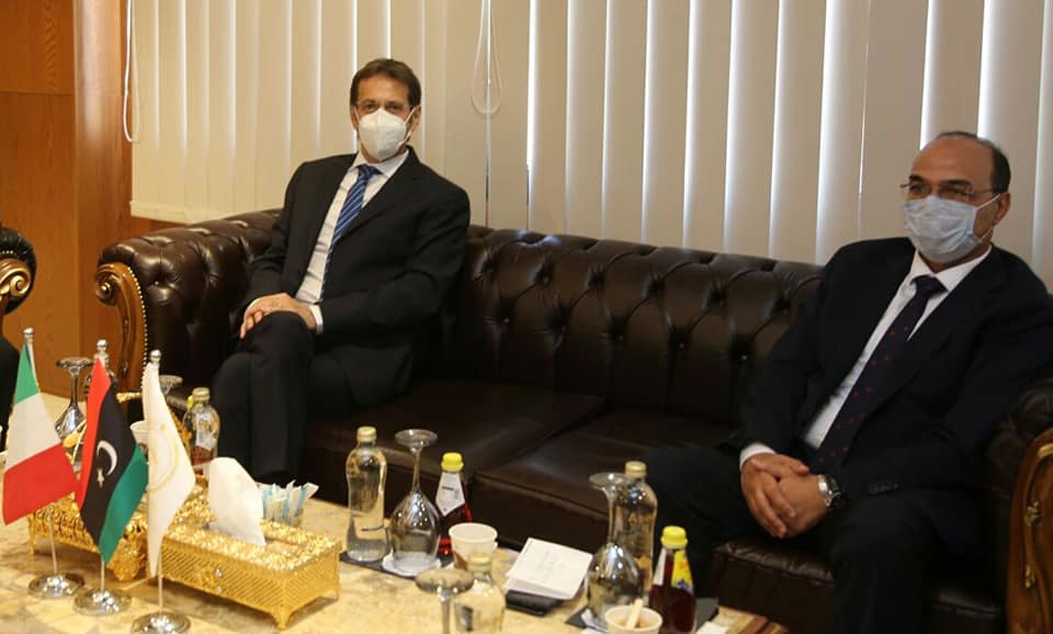 Italian Consul meets Benghazi Municipality to discuss numerous points of common interest