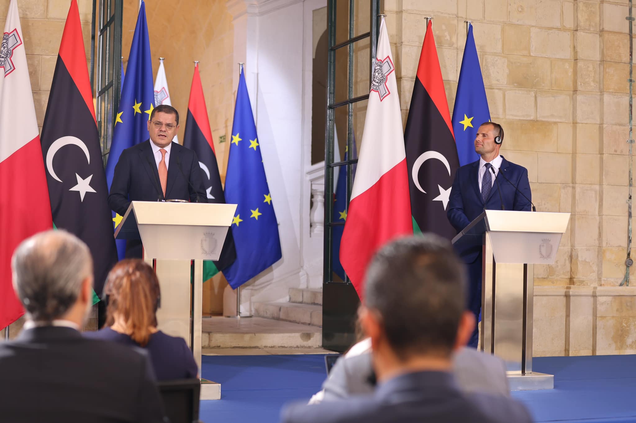 Aldabaiba’s visit to Malta leads to several agreements