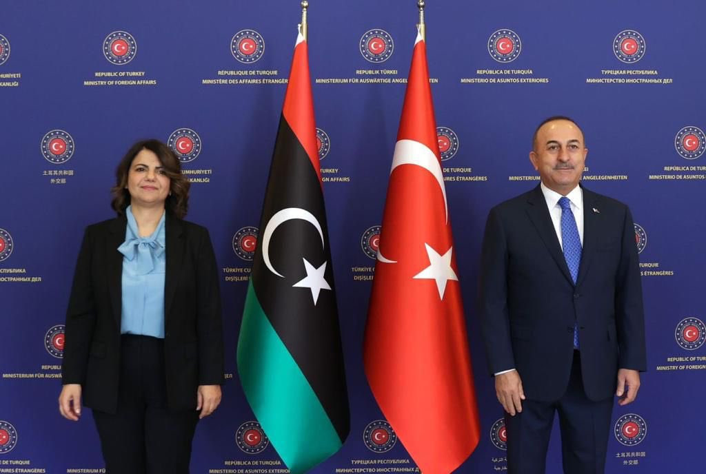 FM Mangoush meets Turkish counterpart Cavusoglu to advance process of stabilising Libya