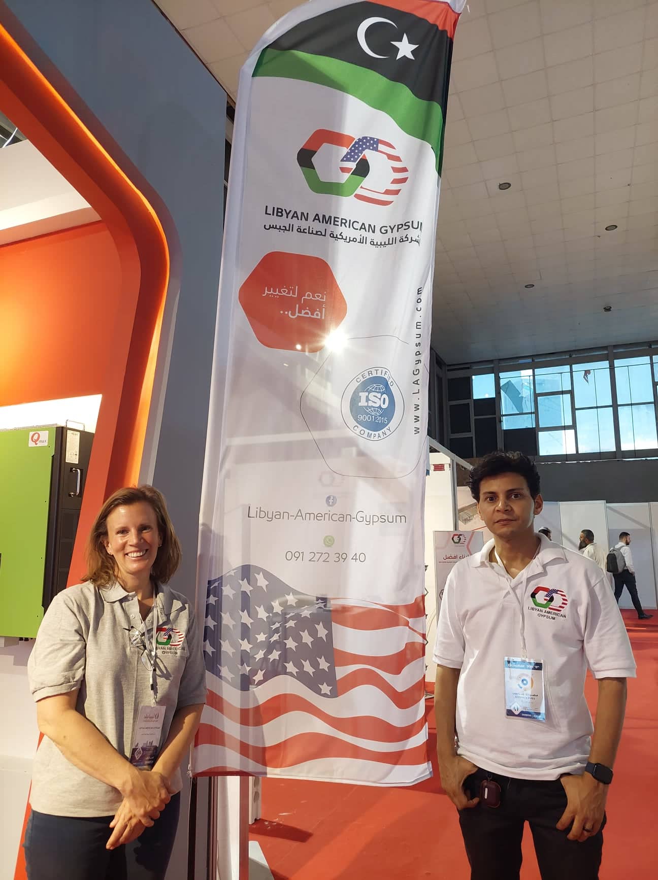 At the Libya Build 2022 exhibition: An American explains why she still invests in Libya