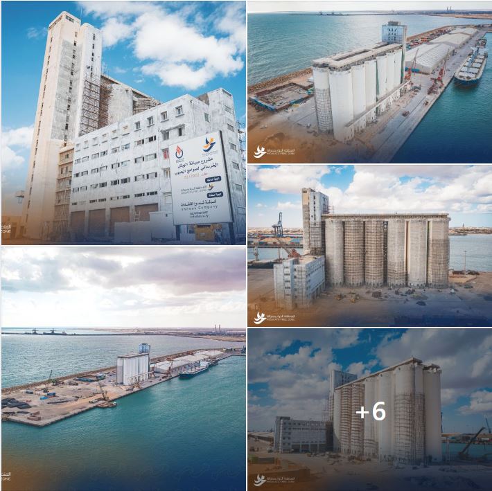 Misrata Free Zone grain silos receive first maintenance since construction in mid-seventies