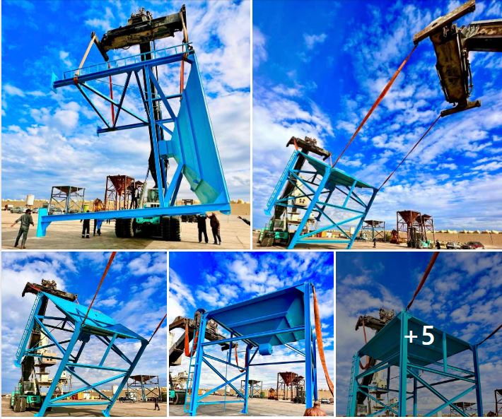 Khoms port receives new Libyan-made handling equipment