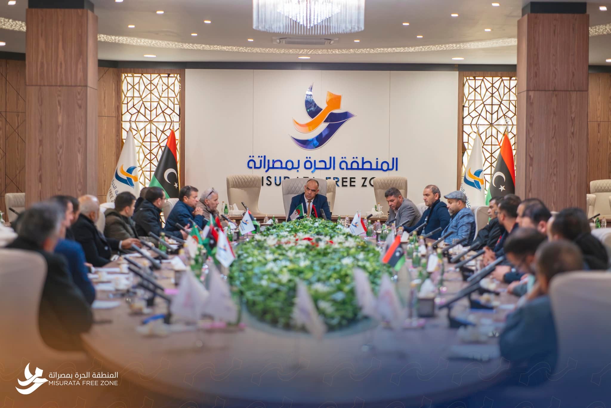 Algerian business delegation visits Misrata Free Zone
