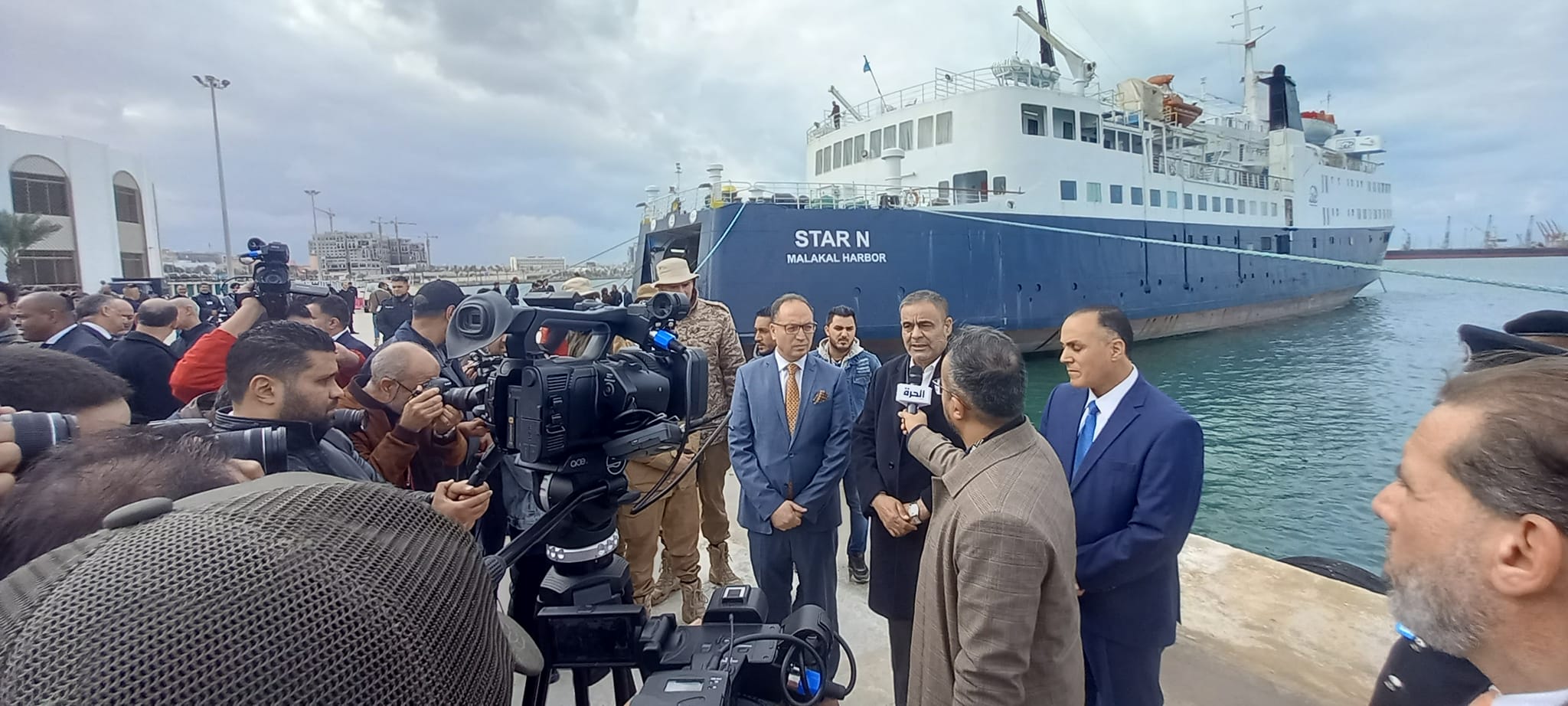 First passenger ship line Tripoli to Zarzis launched