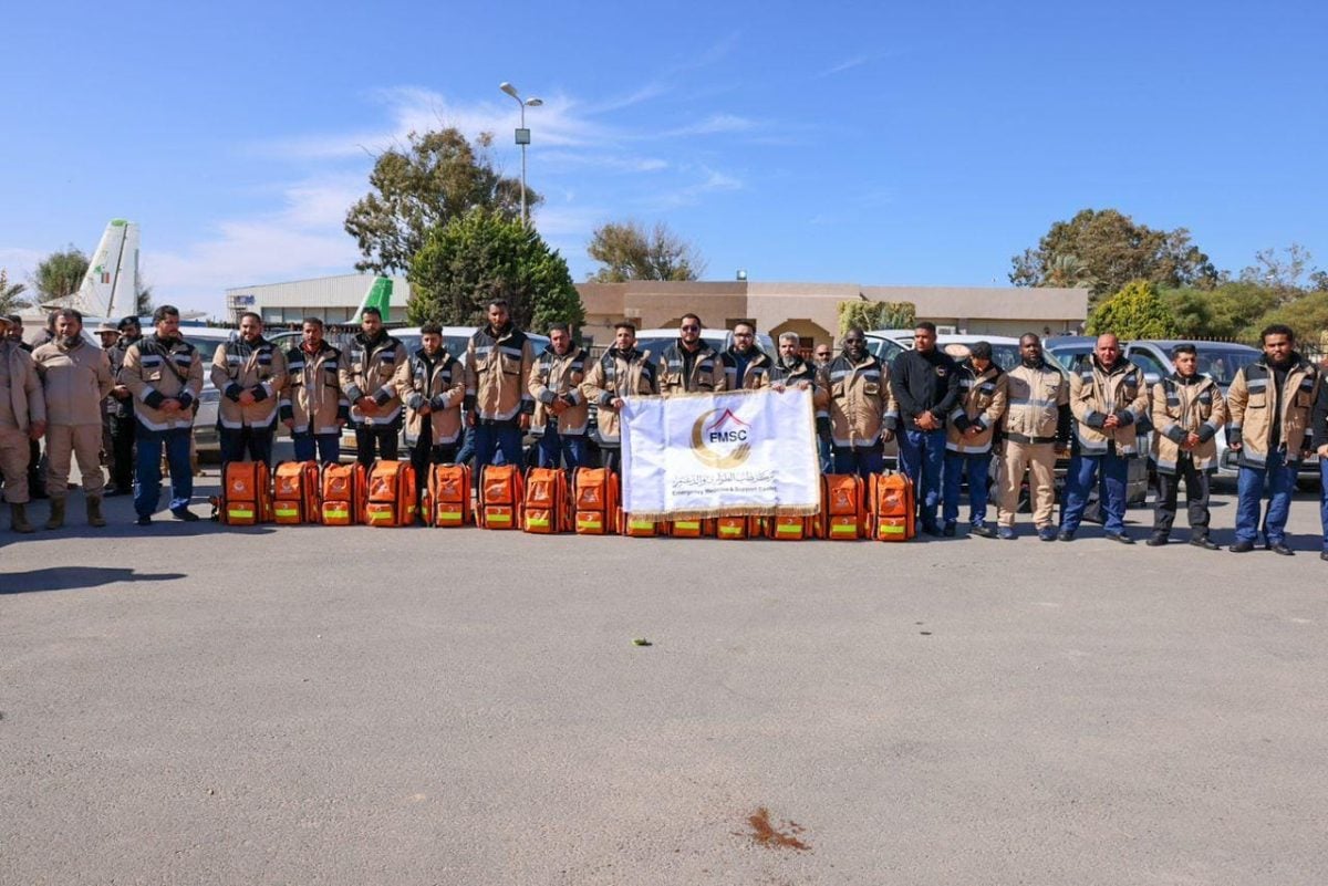 Libyan team helping in Turkey earthquake zone conducts operations, recovers bodies on day one