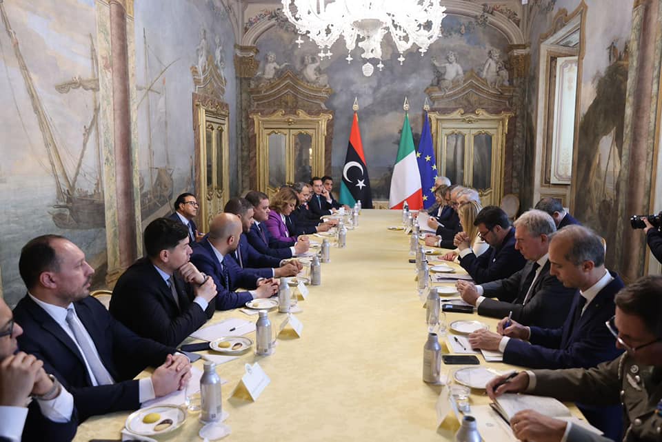 Libyan PM Aldabaiba leads high level ministerial delegation to Rome: multi-sector MoU’s signed