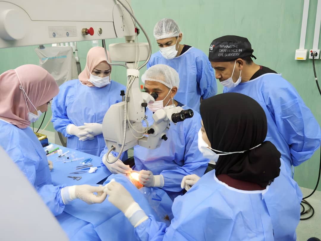 40 corneal transplant operations to be conducted in eastern Libya led by visiting Egyptian specialist
