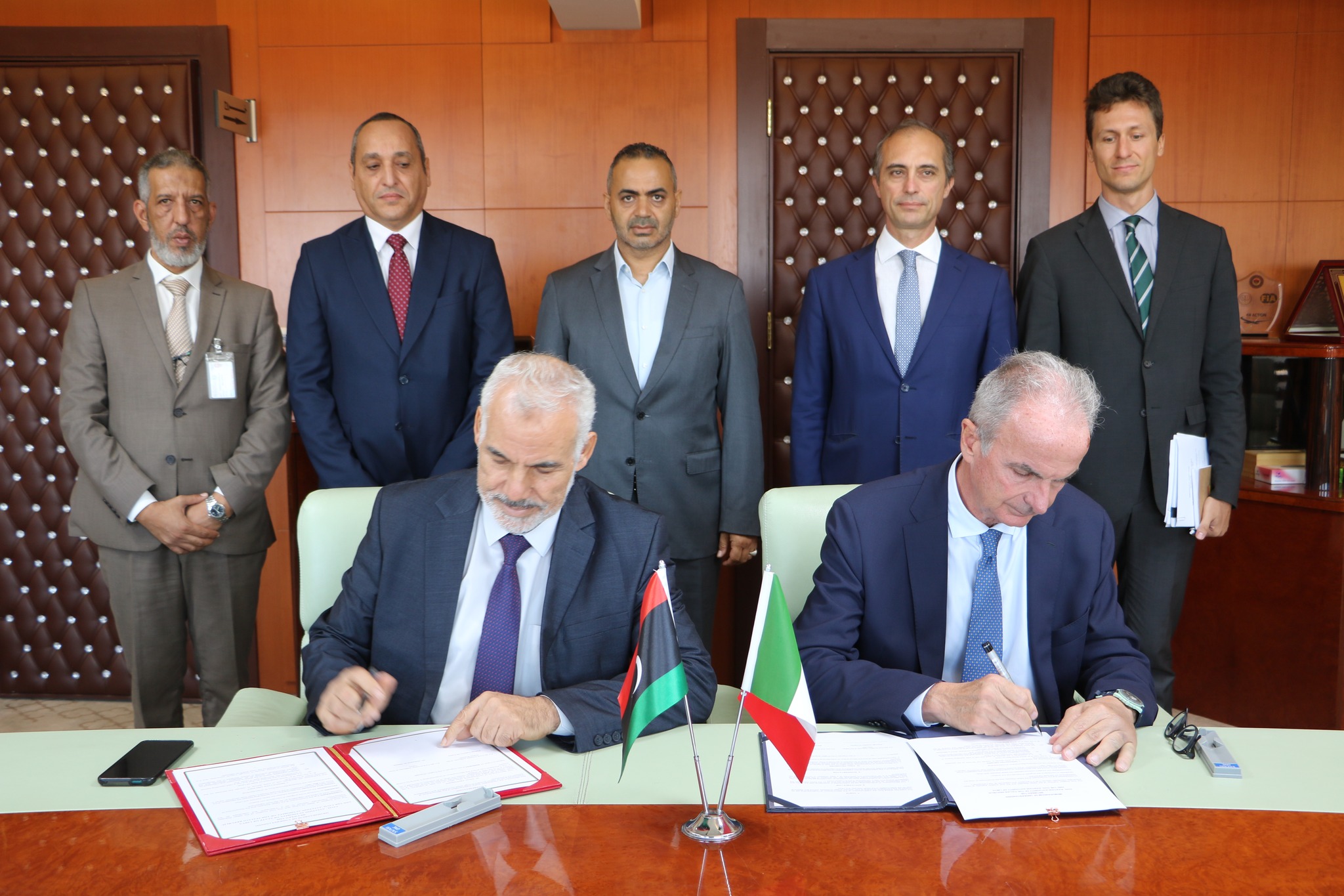 On the day of first direct Tripoli to Rome flight, MoU signed between Libyan Civil Aviation and its Italian counterpart