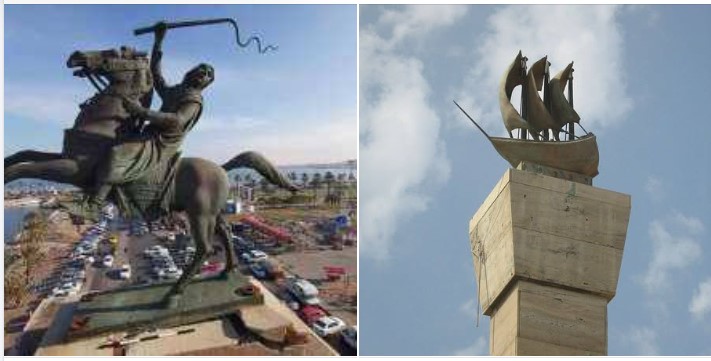 Tripoli’s two historic bronze statues to be brought down for restoration