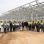 First asphalt layer being put down at Tripoli International Airport
