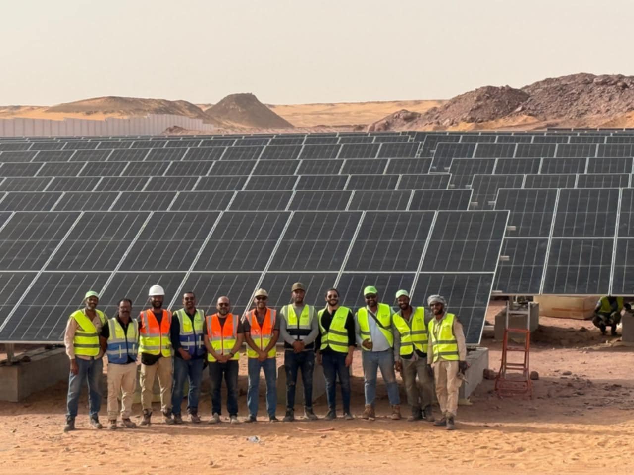 Libya’s first-ever 1 MW solar power plant completed ahead of schedule in Kufra by Infinity Libya